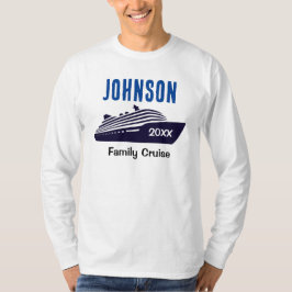 Camiseta de manga larga para hombre de crucero fam