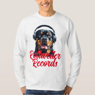 Camiseta de manga larga para hombre Rottweiler Rec