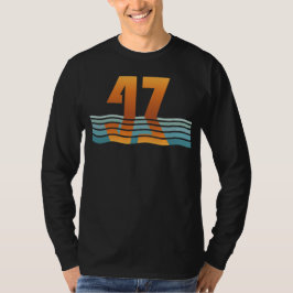 Camiseta de manga larga para hombre Sunset 47, Ver