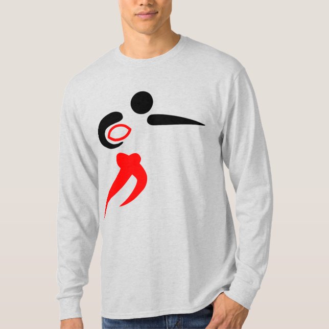 Camiseta de manga larga para hombres (Anverso)