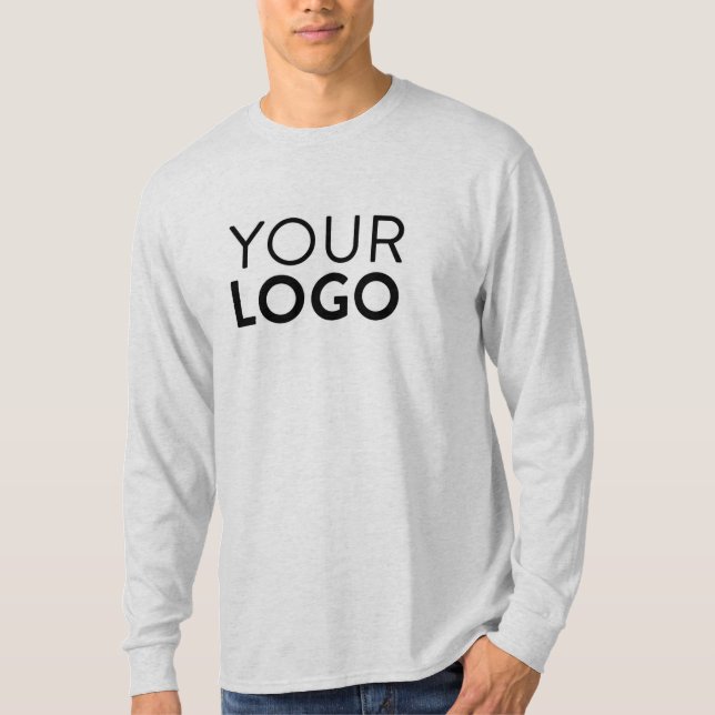 Camiseta de manga larga para hombres - Ash (Anverso)