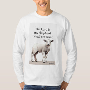 Camiseta de manga larga para hombres cristianos Sa