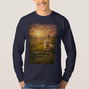 Camiseta de manga larga para hombres cristianos Sa