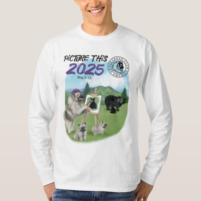 Camiseta de manga larga para hombres de KCA 2025 (Anverso)