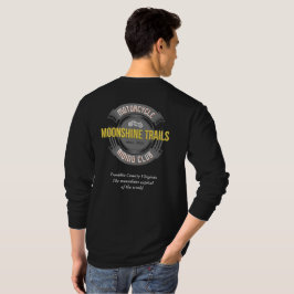 Camiseta de manga larga para hombres MTMRC, negra