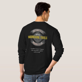 Camiseta de manga larga para hombres MTMRC, negra
