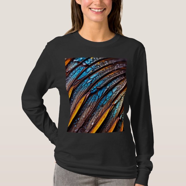Camiseta de manga larga para mujer (Anverso)