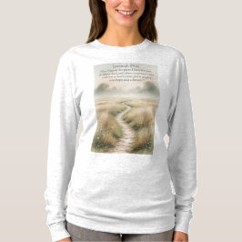 Camiseta de manga larga para mujer Biblia Jeremías