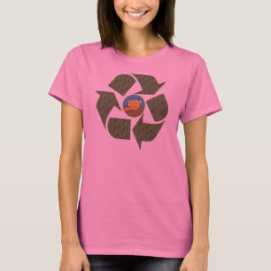 Camiseta de manga larga para mujer con logo de rec