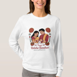 Camiseta de manga larga para mujer de Raksha Bandh