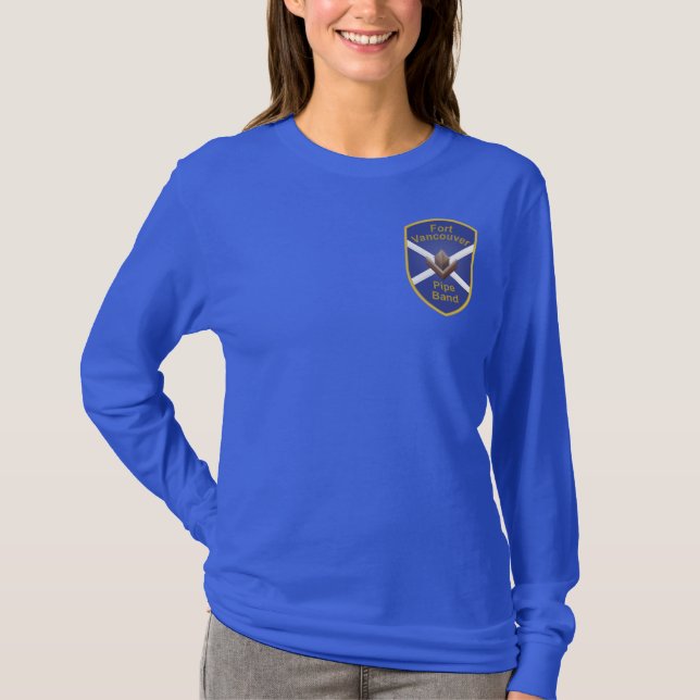 Camiseta de manga larga para mujer FVPB (Anverso)