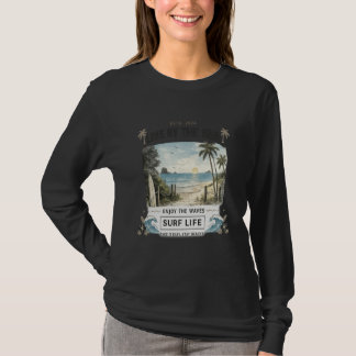 Camiseta de manga larga para mujer Surf Life