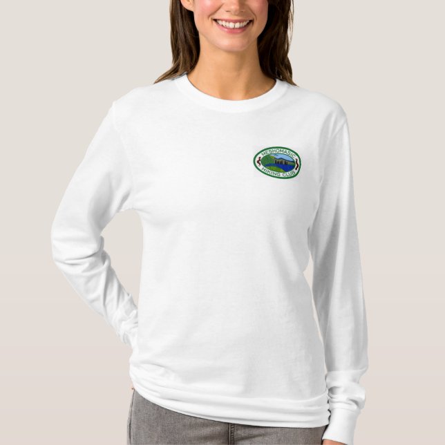 Camiseta de manga larga para mujeres Club de Sende (Anverso)