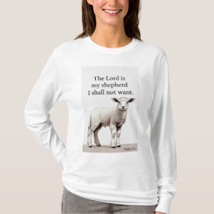 Camiseta de manga larga para mujeres cristianas Sa