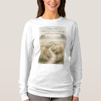 Camiseta de manga larga para mujeres cristianas Sa