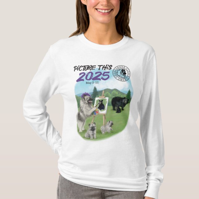 Camiseta de manga larga para mujeres de KCA 2025 (Anverso)