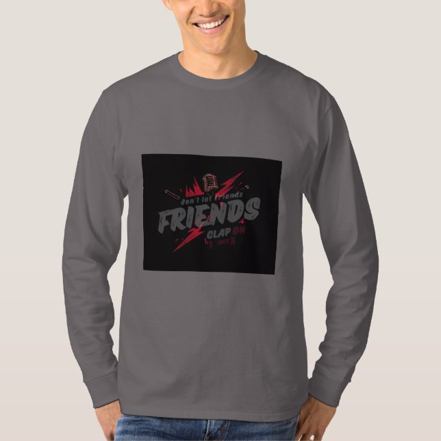 Camiseta de manga larga para músico (Anverso)