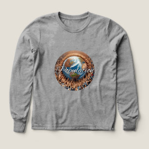 Camiseta de manga larga para niñas Bella+Canvas Tr