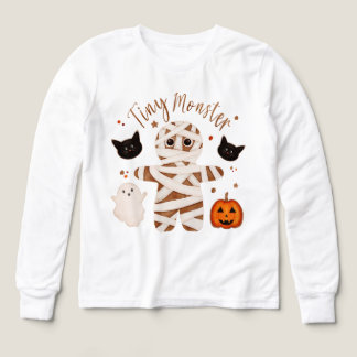 Camiseta de manga larga para niños de Halloween Mu