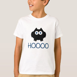 Camiseta de manga larga para niños y niñas Búho de