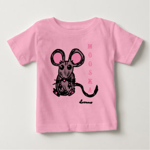 Camiseta de manga larga para ratones Cute Mooska