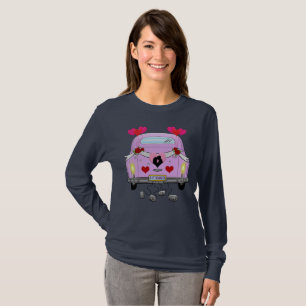Camiseta de manga larga para recién casadas
