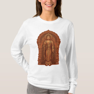 Camiseta de manga larga Peaceful Buddha   Minimali