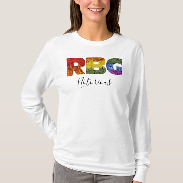 Camiseta de manga larga RBG (Anverso)