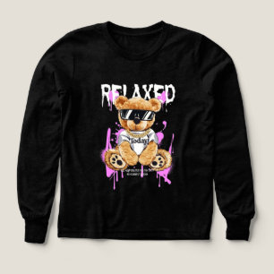 Camiseta de manga larga "RELAXED" de Streetwear Os