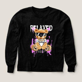 Camiseta de manga larga "RELAXED" de Streetwear Os