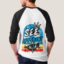 Camiseta de manga larga retro See Different