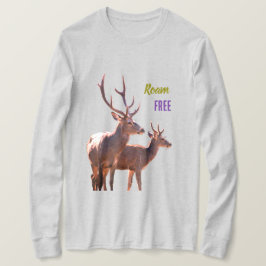 Camiseta de manga larga Roam Free Deers