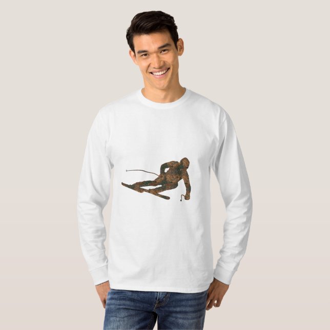 Camiseta de manga larga Rust Ski (Anverso completo)