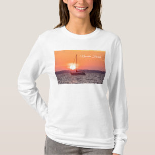 Camiseta de manga larga Sailboat Sunrise