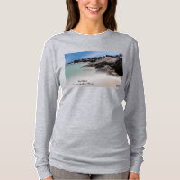 Camiseta de manga larga Shell Island Rocks And Wav