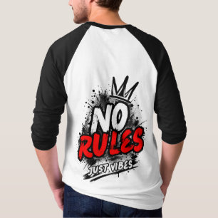 Camiseta de manga larga sin reglas