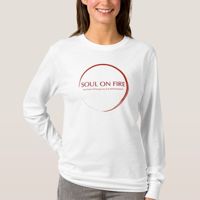 Camiseta de manga larga Soul On Fire (Anverso)