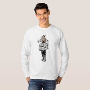 Camiseta de manga larga Space Horse