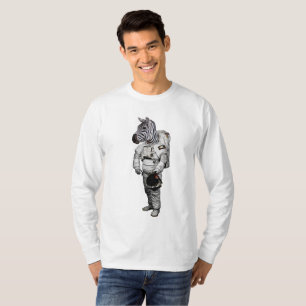 Camiseta de manga larga Space Zebra