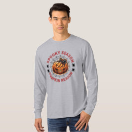 Camiseta de manga larga Spooky Season Pumpkin Reas