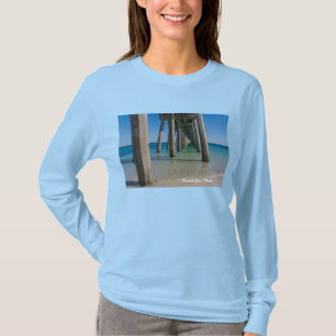Camiseta de manga larga Under Pensacola Beach Pier