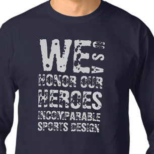 Camiseta de manga larga unisex ISD Honramos a nues