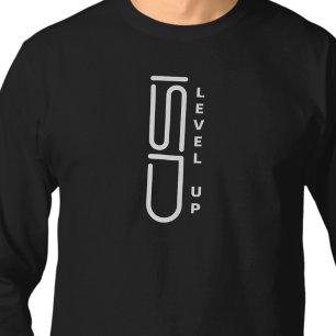 Camiseta de manga larga unisex ISD Level Up
