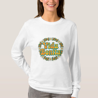 Camiseta de manga larga Vida Bonita - Vida Hermosa