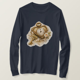 Camiseta de manga larga Vintage Golden Time