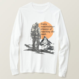 Camiseta de manga larga Vintage Mountaineer