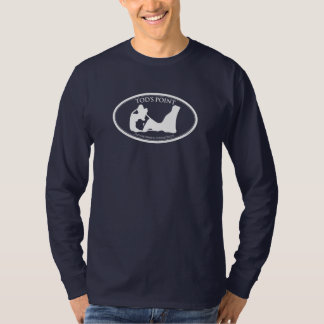 Camiseta de manga larga y oscura de Tod