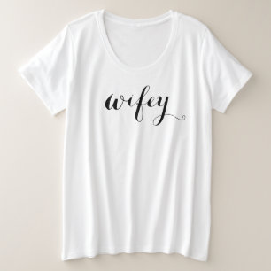 Camiseta de Manga Raglán para Mujer Wifey