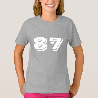 Camiseta De Manga Retro Retro De Augusta Para Niño