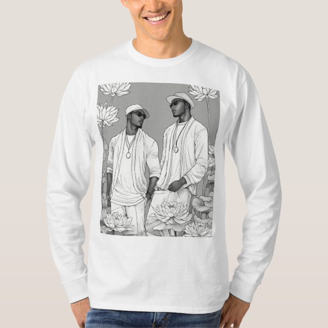 camiseta de mangas largas para niños (Anverso)